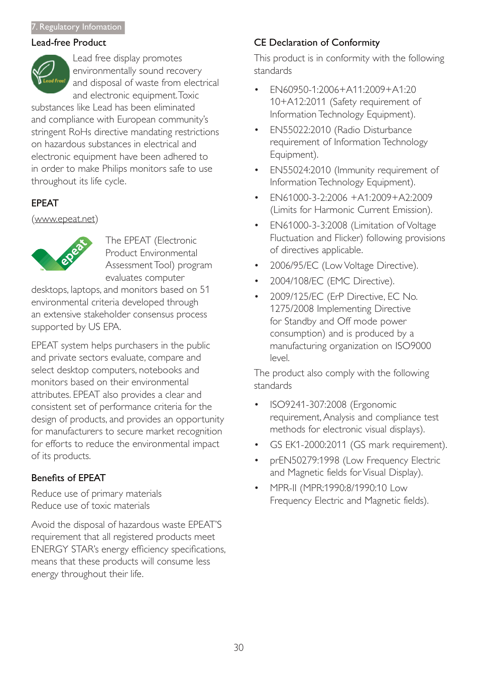 Philips 220B4LPCB-27 User Manual | Page 32 / 47