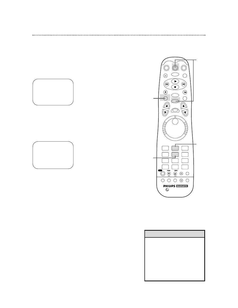 18 daylight-saving time selection | Philips VRX463AT User Manual | Page 18 / 64