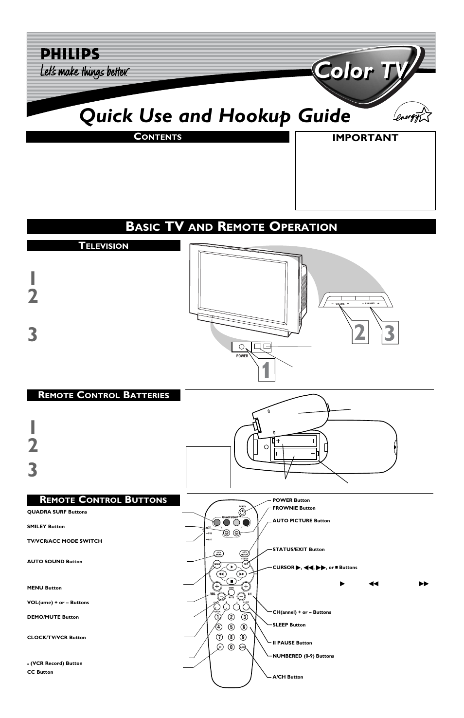 Philips 30PW6341-37 User Manual | 4 pages