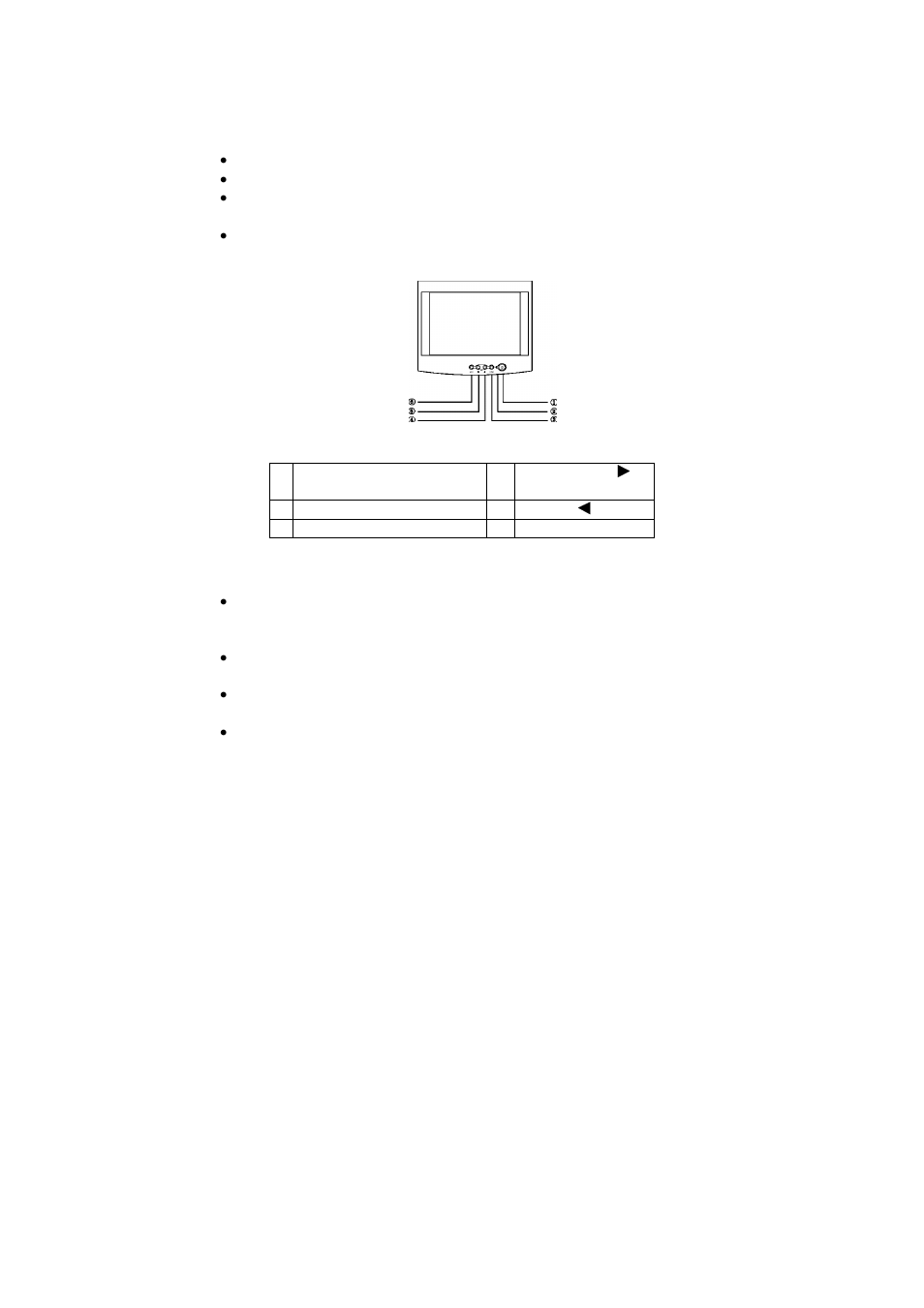 Instrucciones operativas, Instrucciones generales, Notas | Philips 15 inch CRT Monitor User Manual | Page 62 / 101