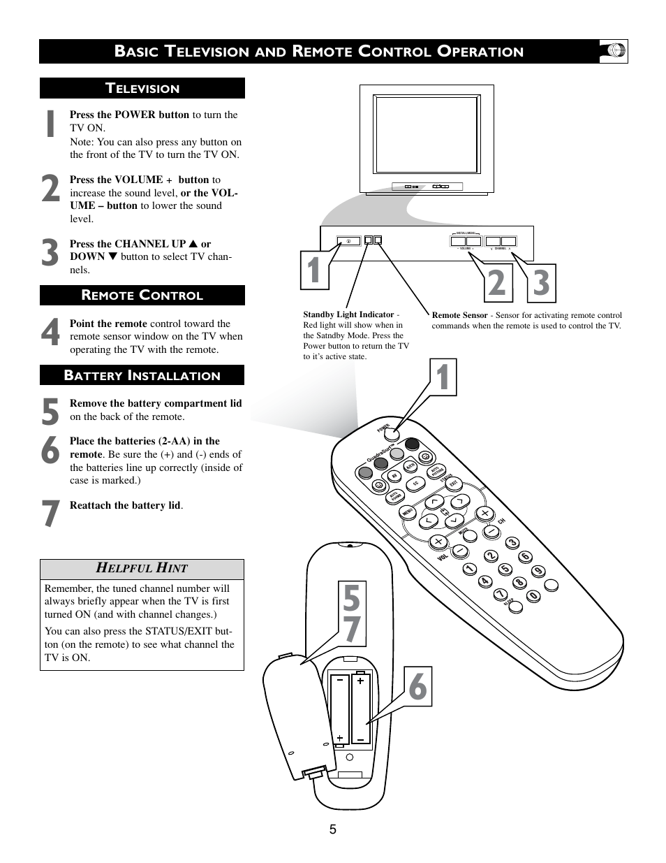 Philips 27PT543S99 User Manual | Page 5 / 38