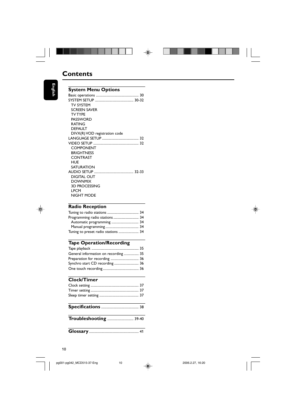 Philips MCD515-37 User Manual | Page 10 / 42