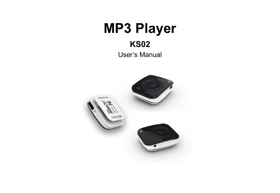 Mp3 player | Ativa KS02 User Manual | Page 2 / 39