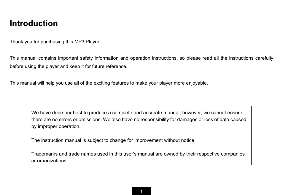Introduction | Ativa KS02 User Manual | Page 5 / 39
