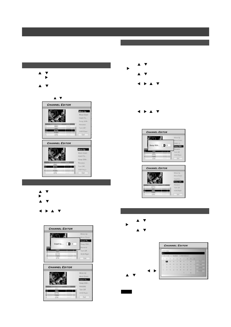 Name, press | Philips DVDR520H-37 User Manual | Page 15 / 47