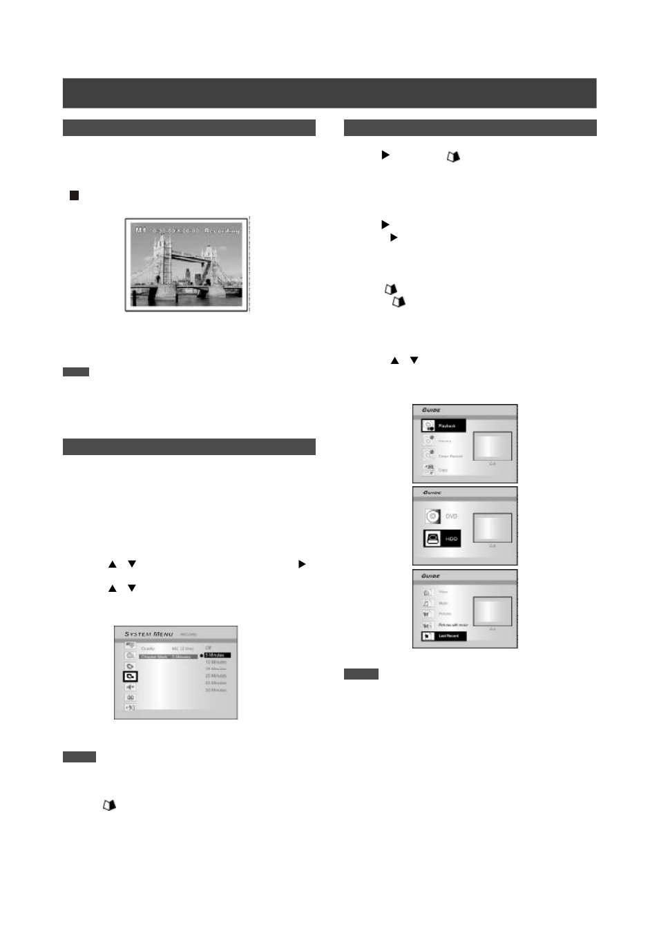 Press | Philips DVDR520H-37 User Manual | Page 23 / 47