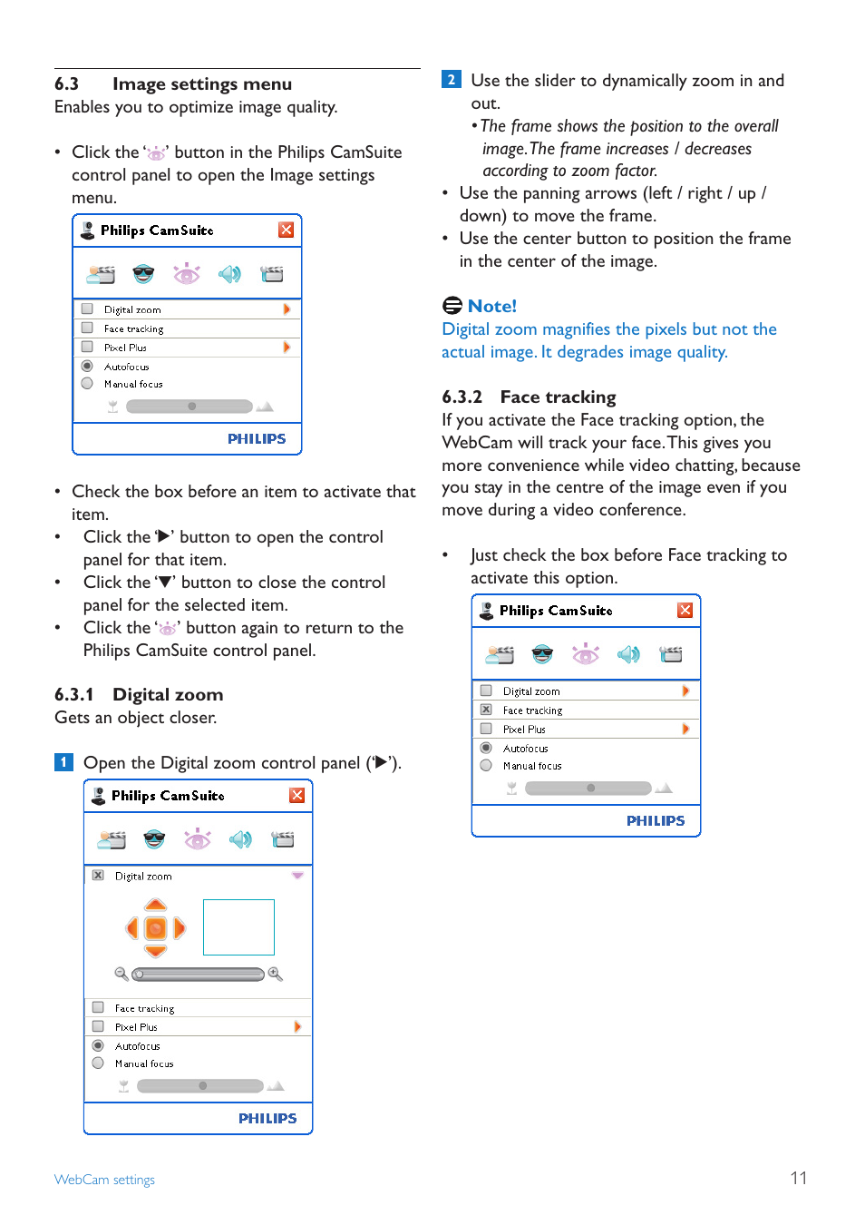 Philips SPZ6500-00 User Manual | Page 11 / 21