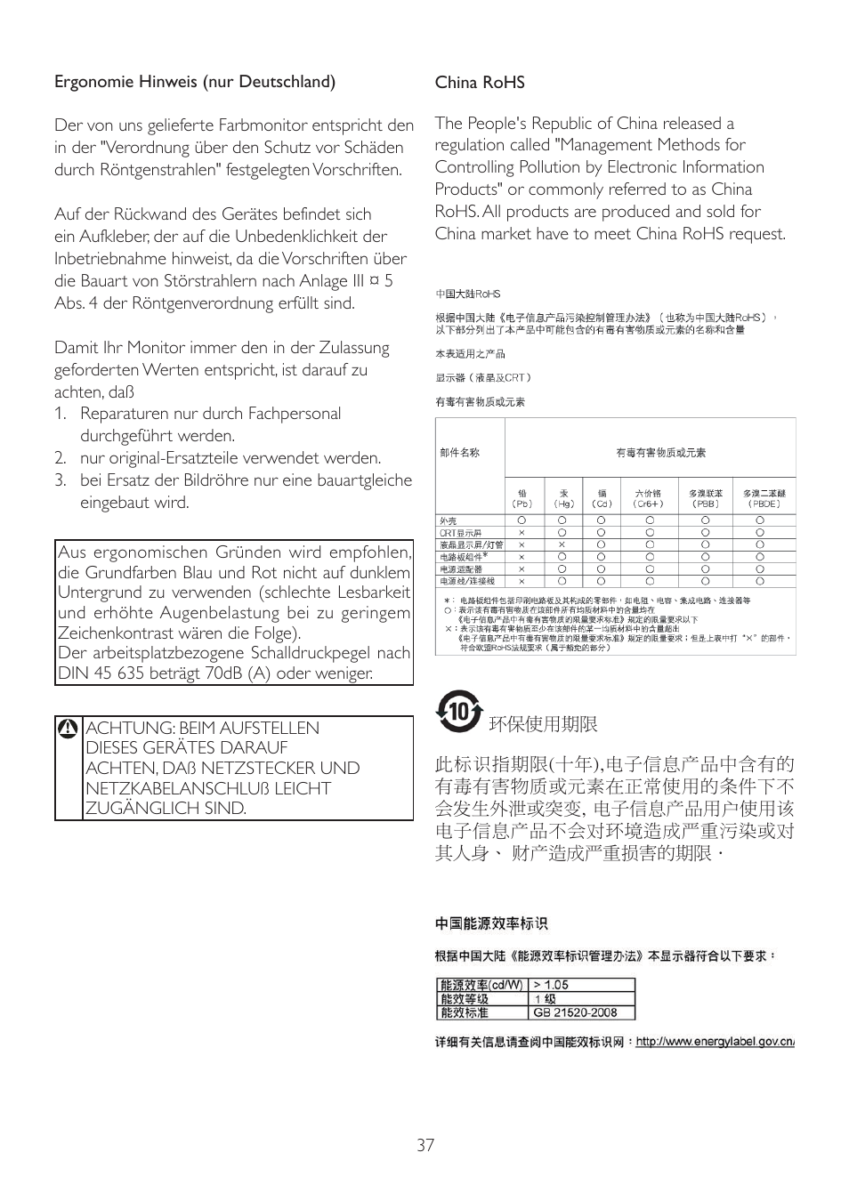 Philips 235P2EB-27 User Manual | Page 39 / 59