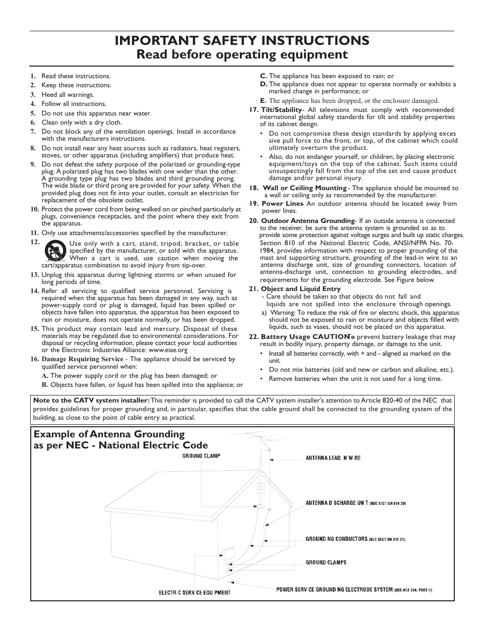 Philips 51PP9200D-37 User Manual | Page 7 / 112