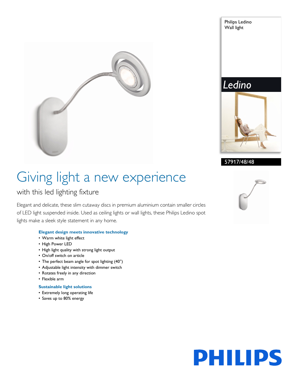 Philips 579174848 User Manual | 3 pages