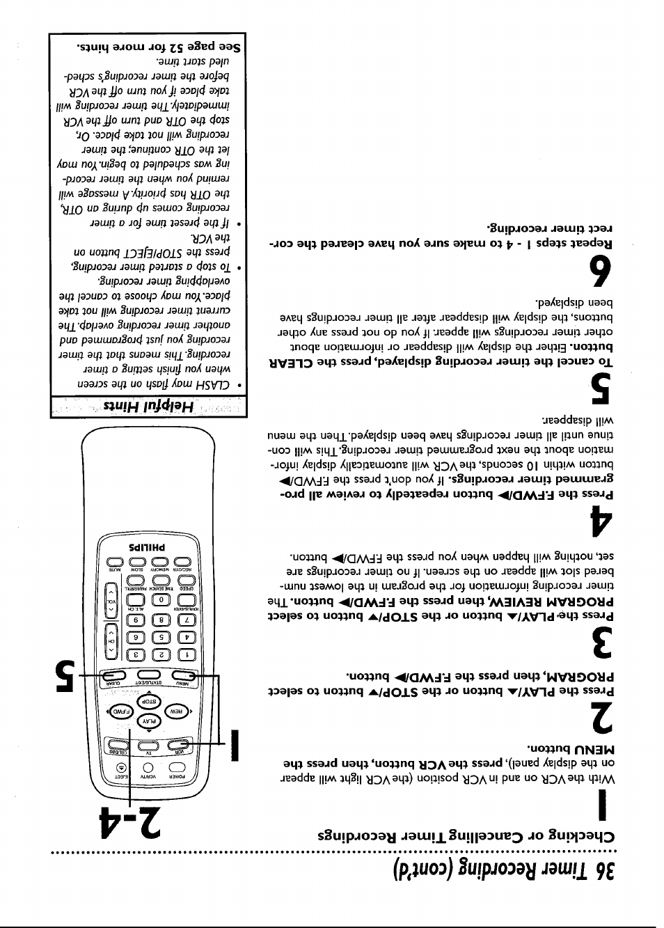 Philips VRB661AT User Manual | Page 36 / 60