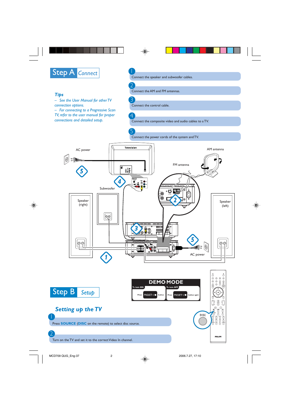 Philips MCD709-37B User Manual | Page 2 / 4