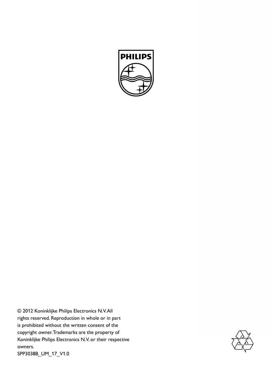 Philips SPP3038B-17 User Manual | Page 10 / 10