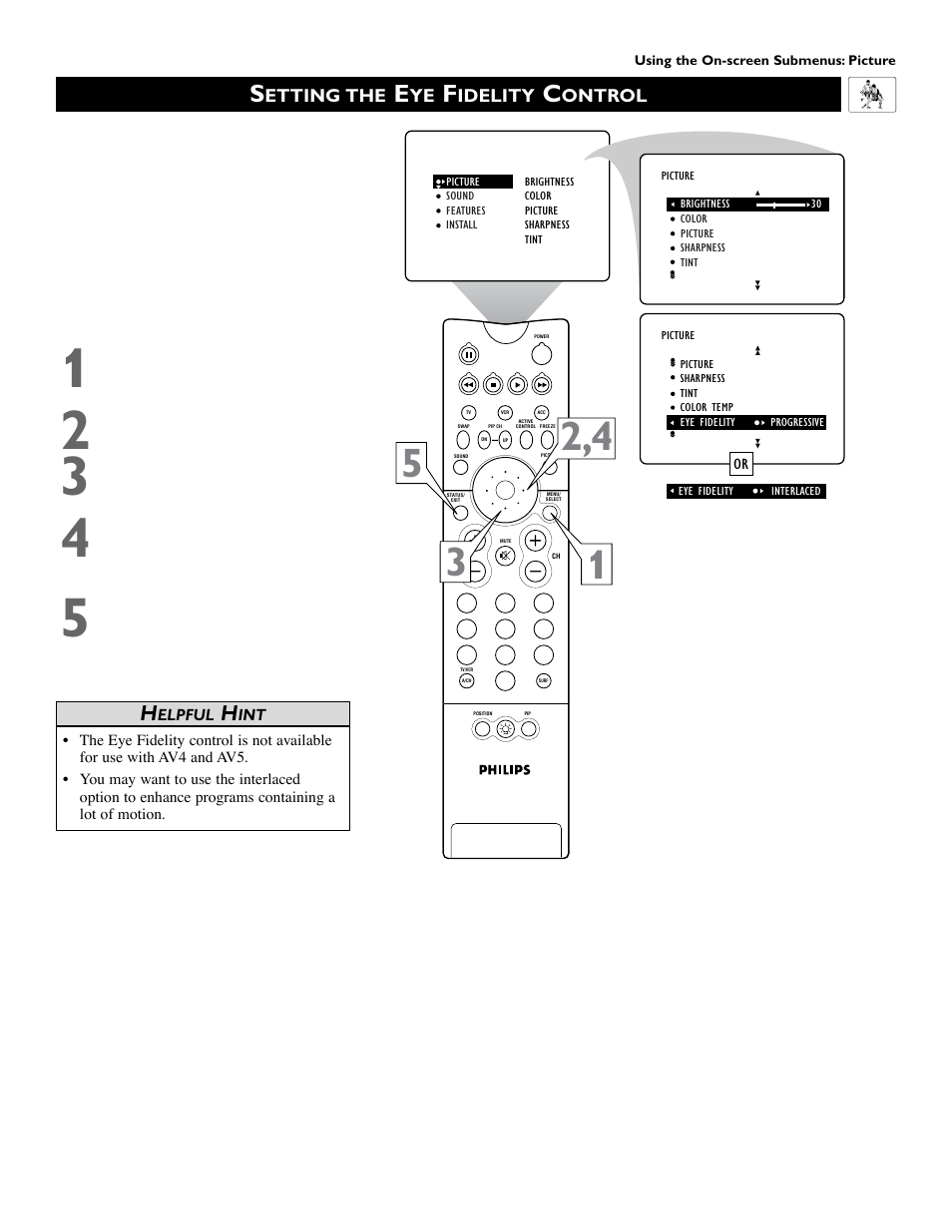 Philips 51 in Digital Widescreen HDTV Monitor User Manual | Page 31 / 72