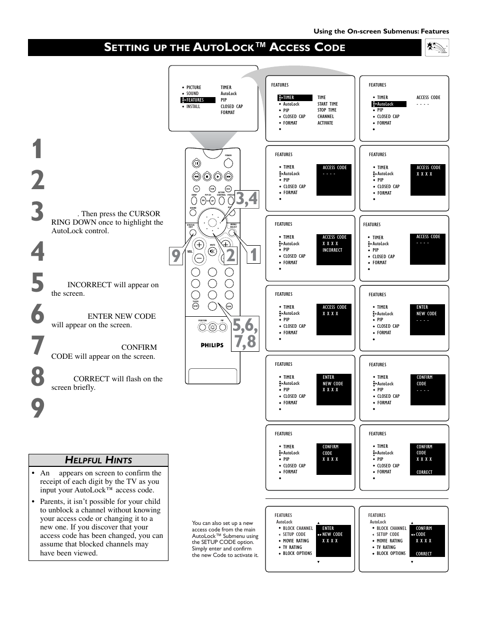 Philips 51 in Digital Widescreen HDTV Monitor User Manual | Page 45 / 72