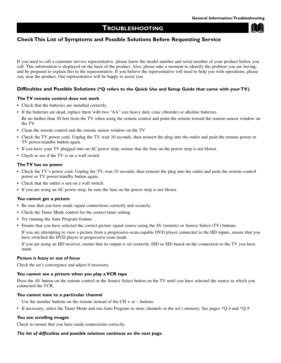 Philips 51 in Digital Widescreen HDTV Monitor User Manual | Page 61 / 72