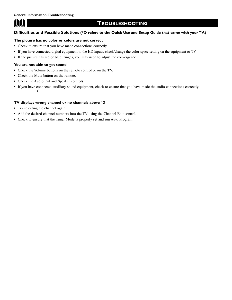 Philips 51 in Digital Widescreen HDTV Monitor User Manual | Page 62 / 72
