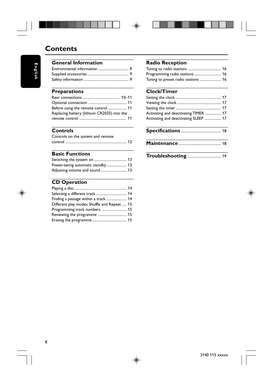 Philips MC235-37B User Manual | Page 8 / 20