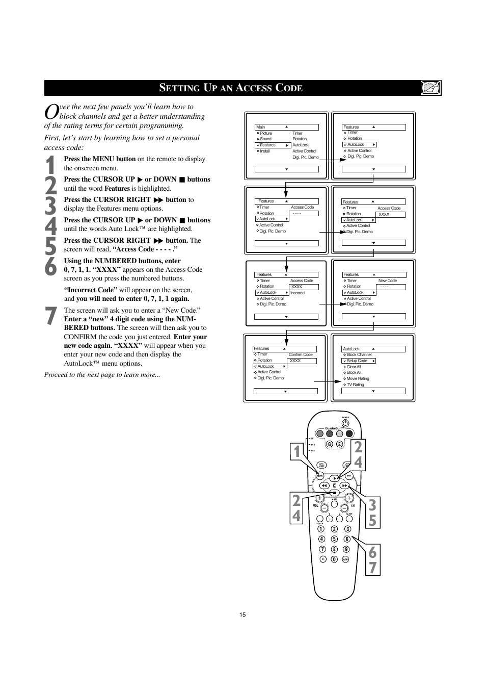 Philips 30PW8420-37 User Manual | Page 15 / 33