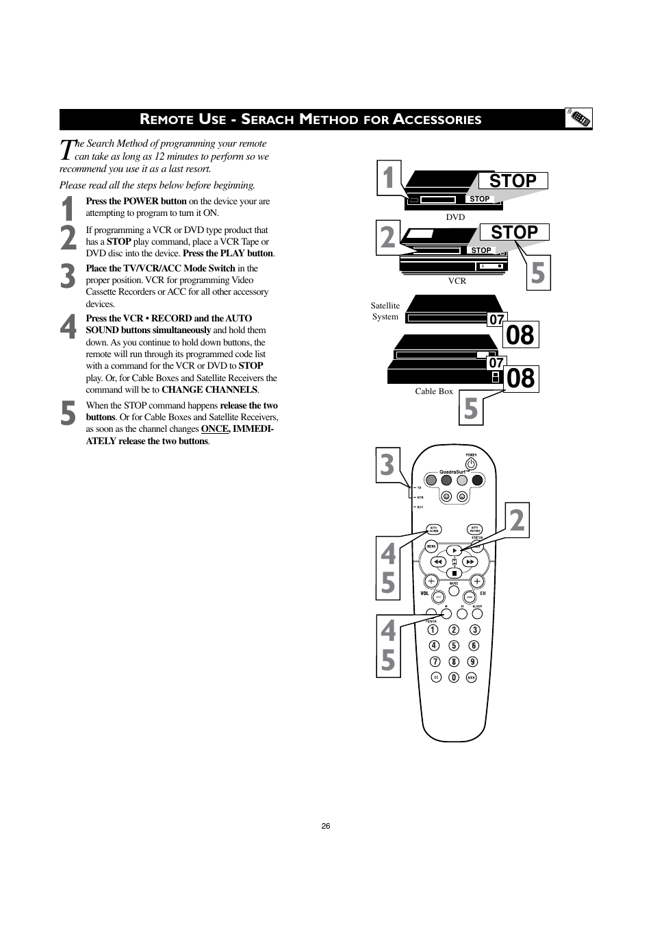 Philips 30PW8420-37 User Manual | Page 26 / 33