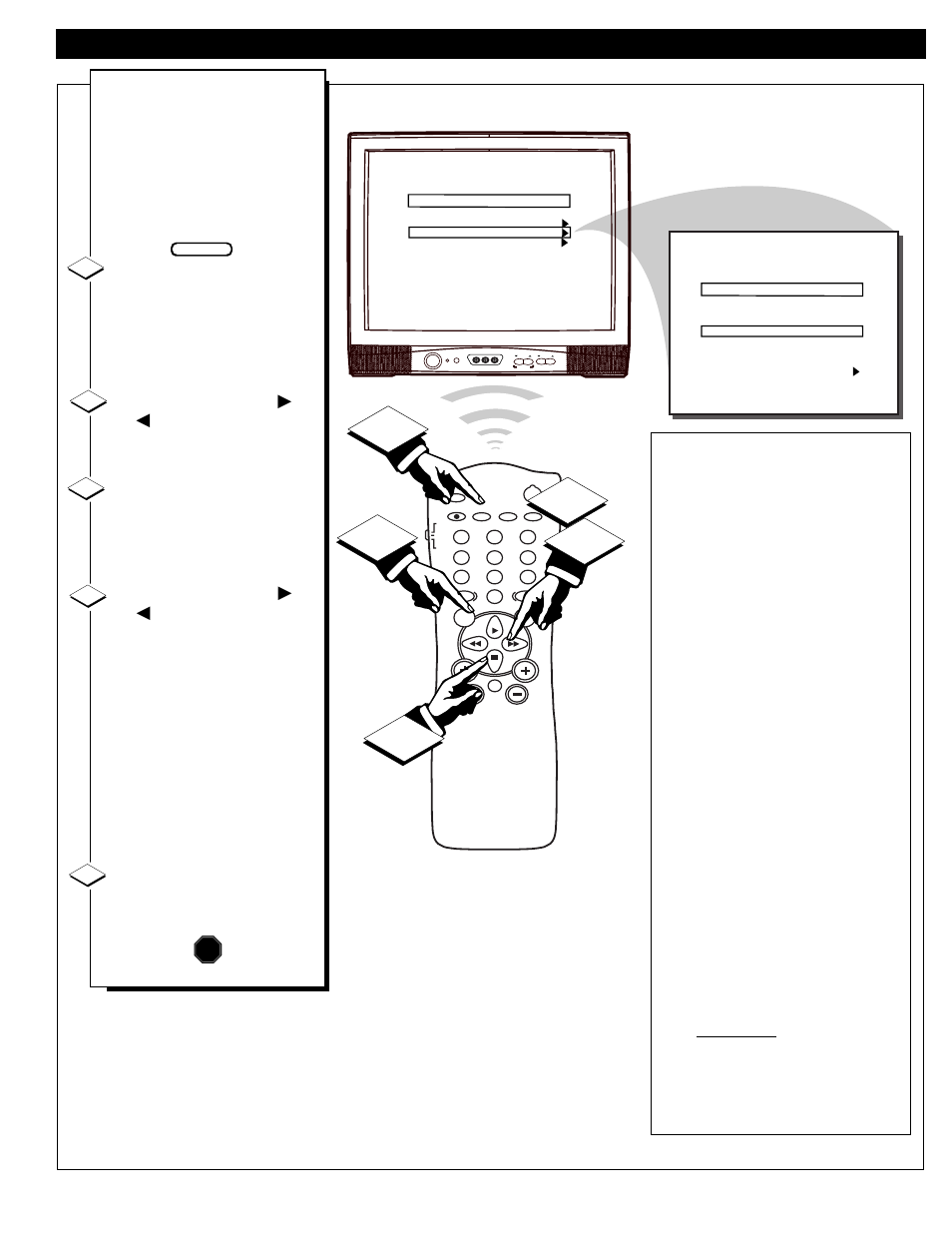 Sing the, Ovie, Atings | Ontrol | Philips PA9019C199 User Manual | Page 21 / 36