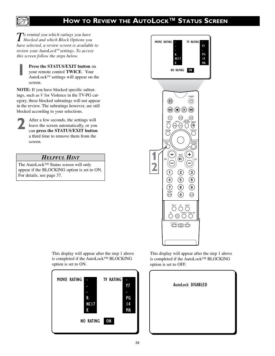 Philips 32PT842H User Manual | Page 34 / 56