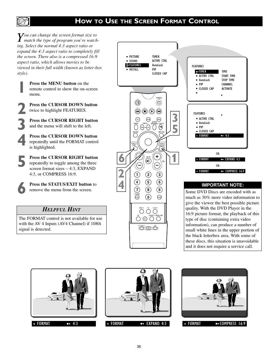 Philips 32PT842H User Manual | Page 36 / 56