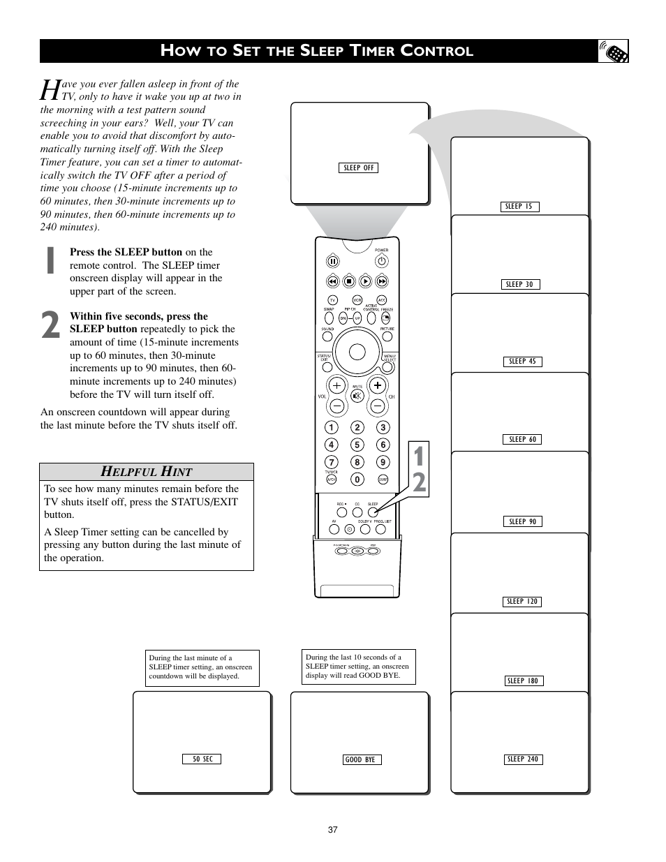 Philips 32PT842H User Manual | Page 37 / 56