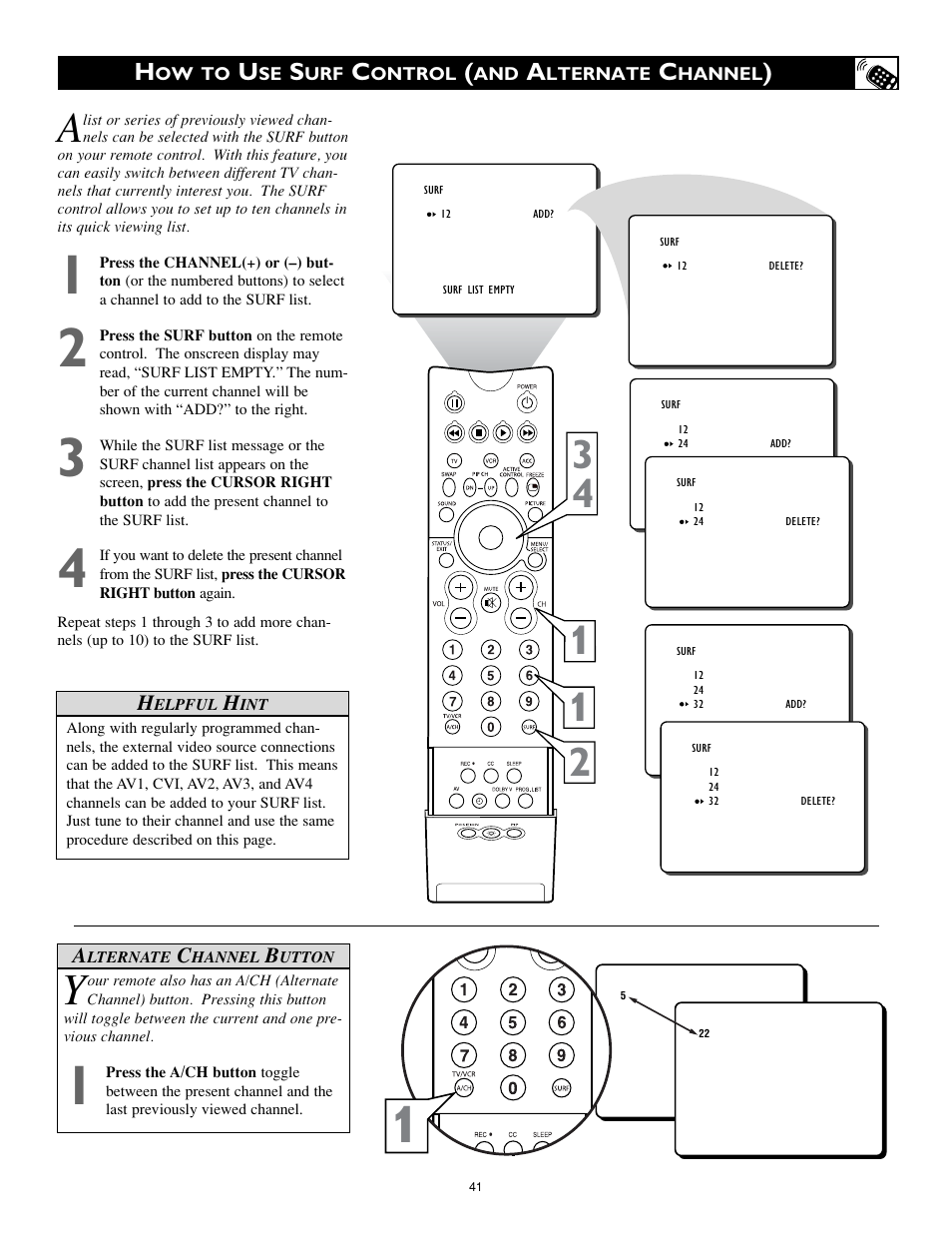 Philips 32PT842H User Manual | Page 41 / 56