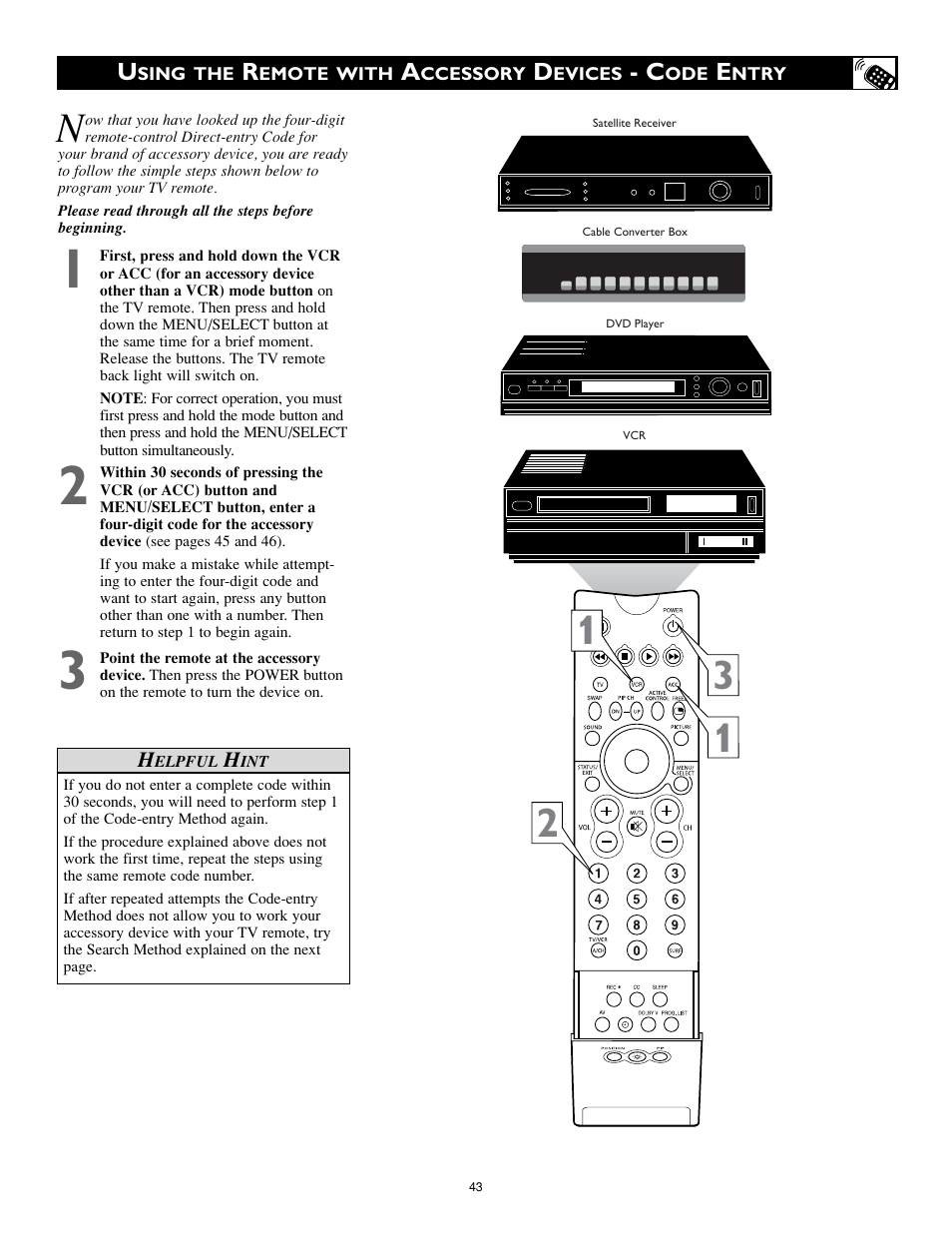 Philips 32PT842H User Manual | Page 43 / 56