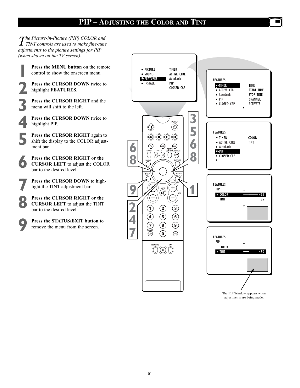 Philips 32PT842H User Manual | Page 51 / 56