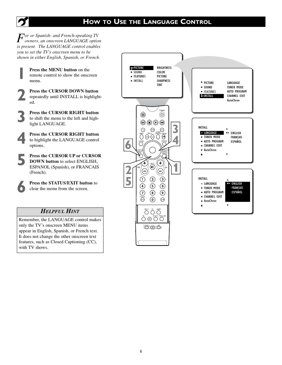 Philips 32PT842H User Manual | Page 6 / 56