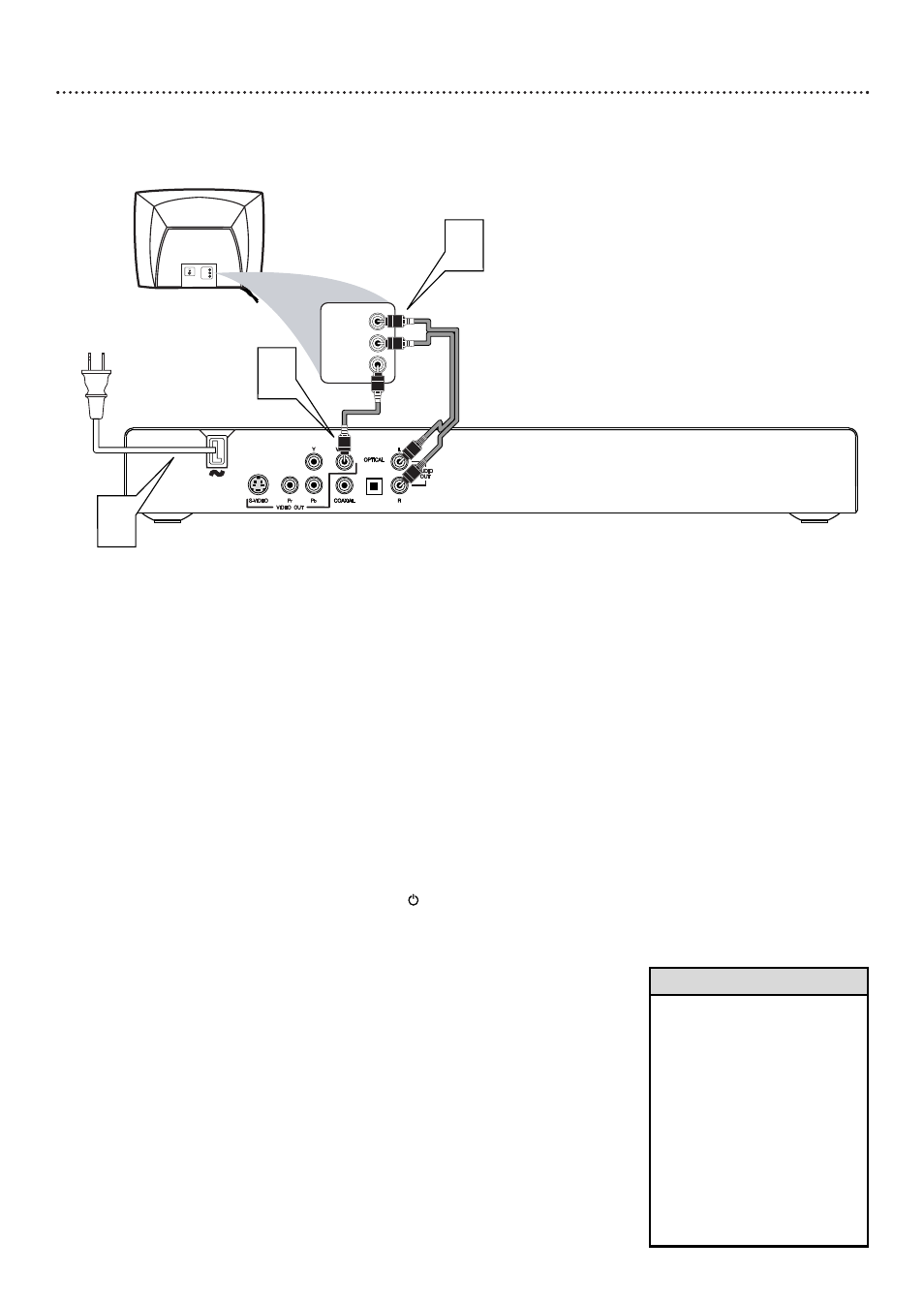 Hookups (cont’d) 11 | Philips DVD727-98 User Manual | Page 11 / 52