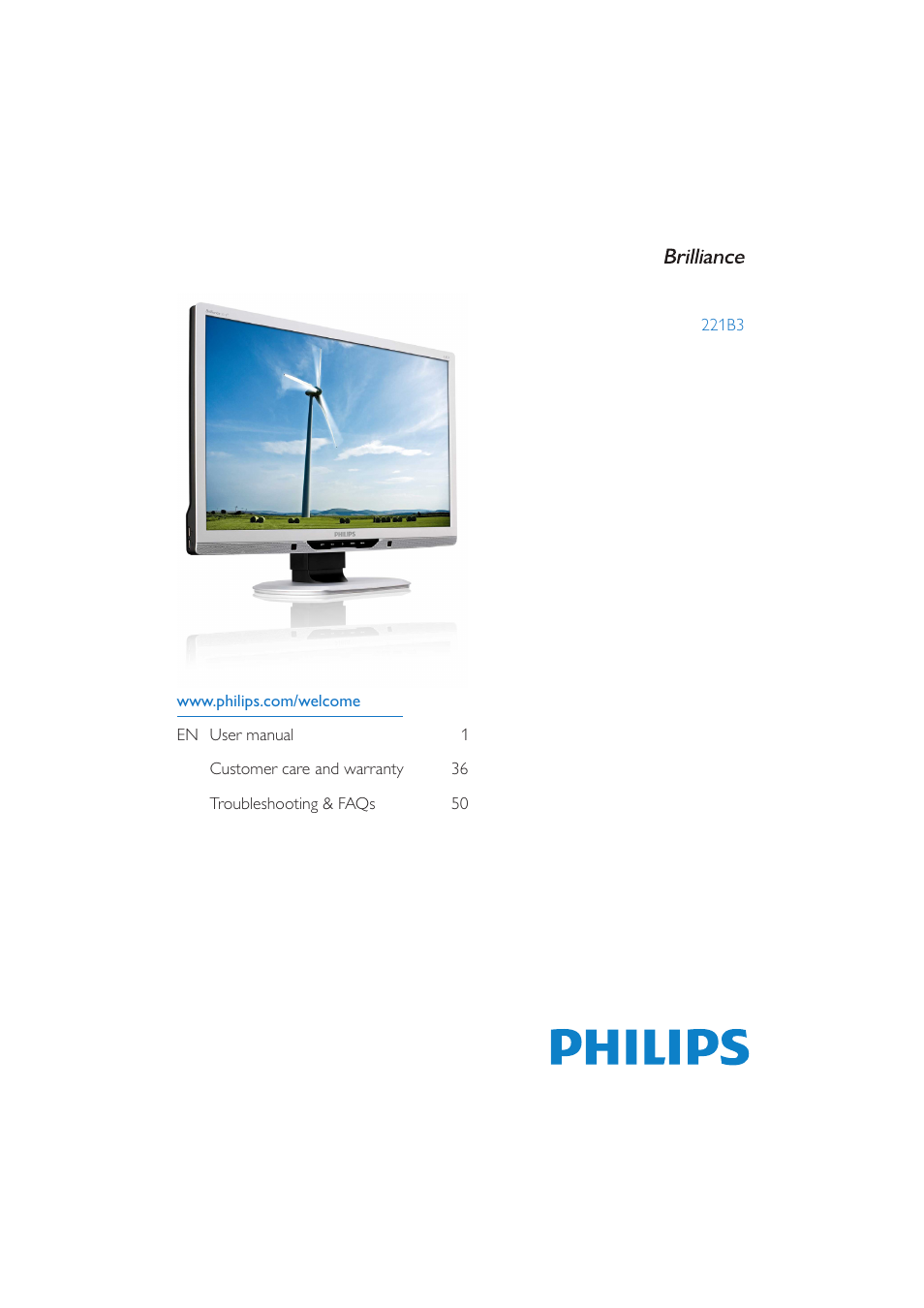 Philips 221B3PCB-00 User Manual | 57 pages