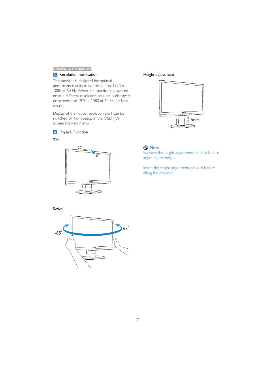 Philips 221B3PCB-00 User Manual | Page 9 / 57