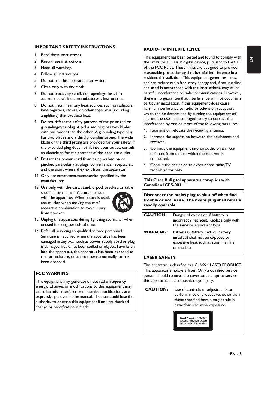 Philips BDP3506-F7 User Manual | Page 3 / 66