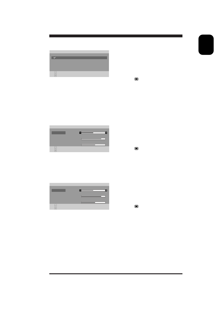 2) user 2 | Philips 19C2502E11 User Manual | Page 13 / 22