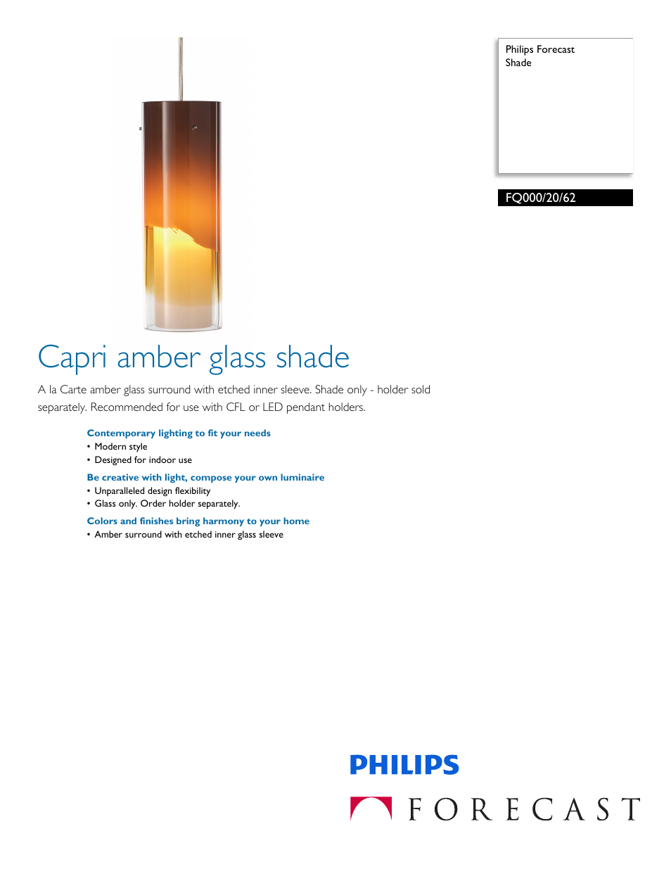 Philips FQ0002062 User Manual | 2 pages