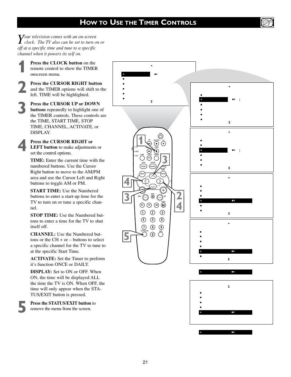 Philips 17PF8946A-37 User Manual | Page 21 / 64