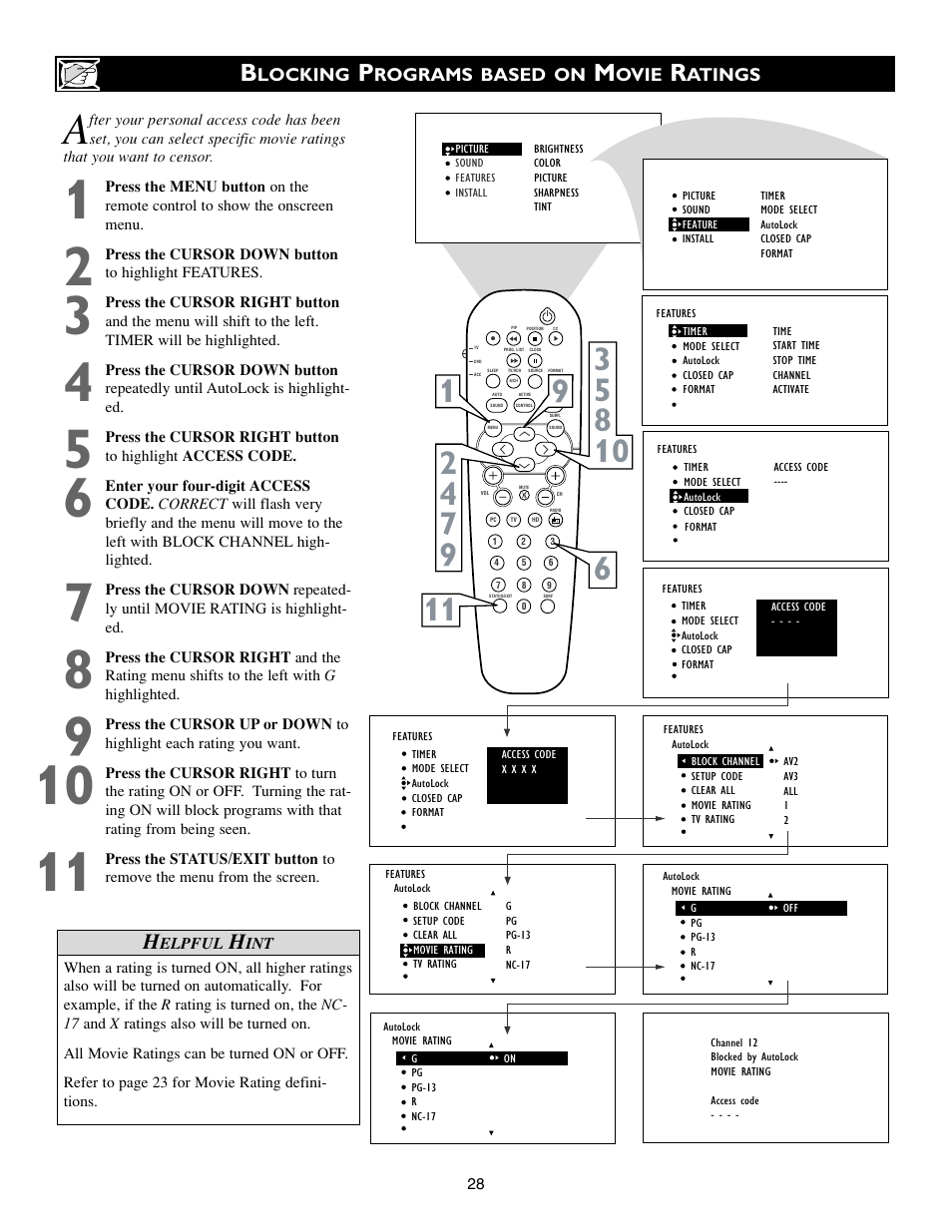 Philips 17PF8946A-37 User Manual | Page 28 / 64