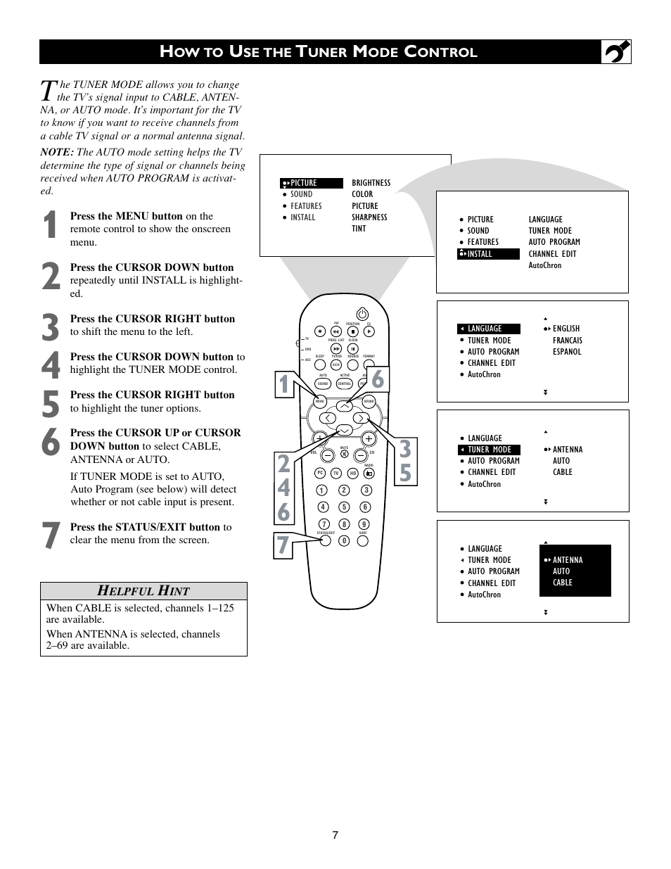 Philips 17PF8946A-37 User Manual | Page 7 / 64