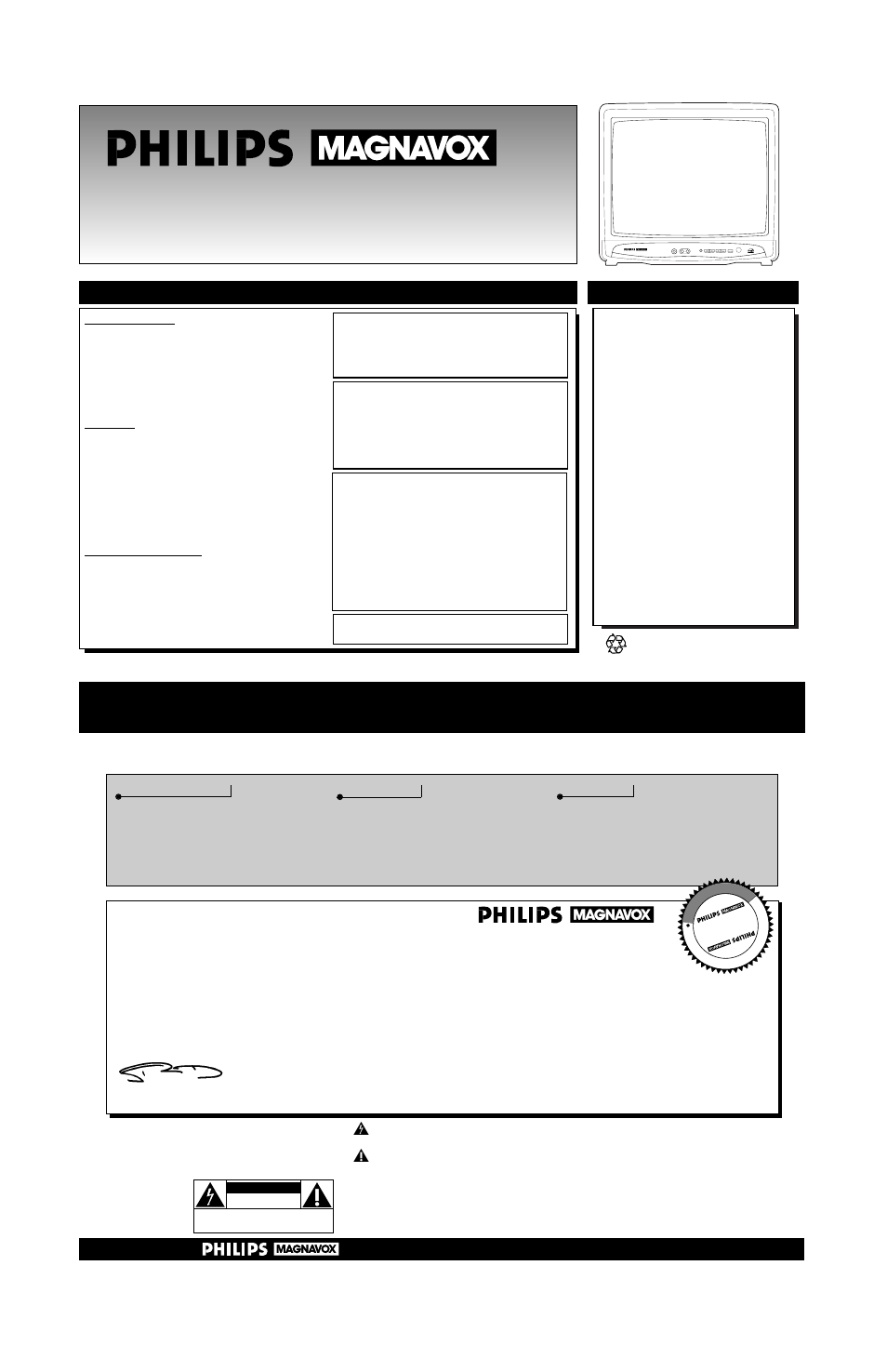 Philips PR1930B User Manual | 8 pages