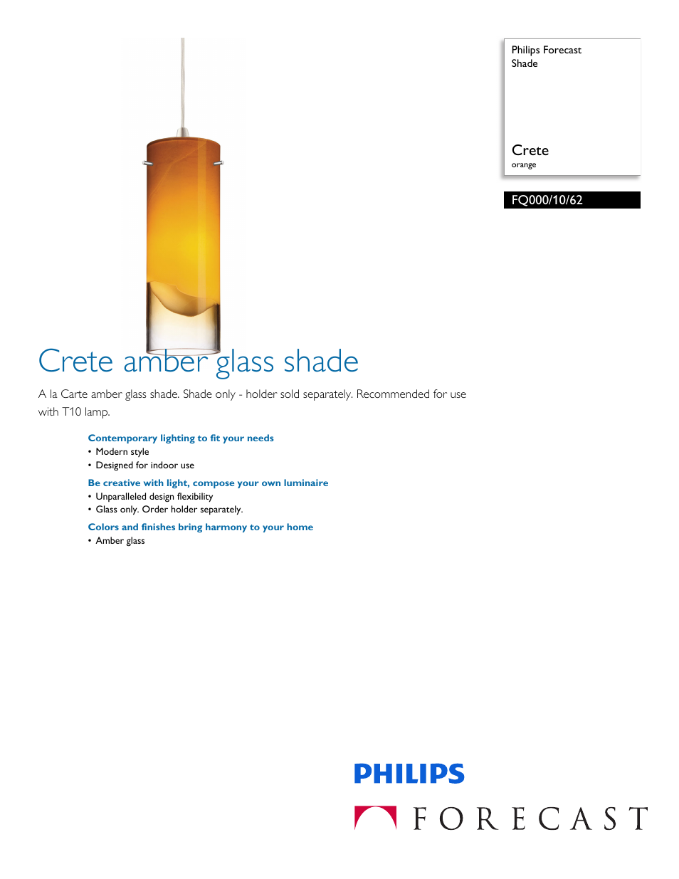 Philips FQ0001062 User Manual | 2 pages