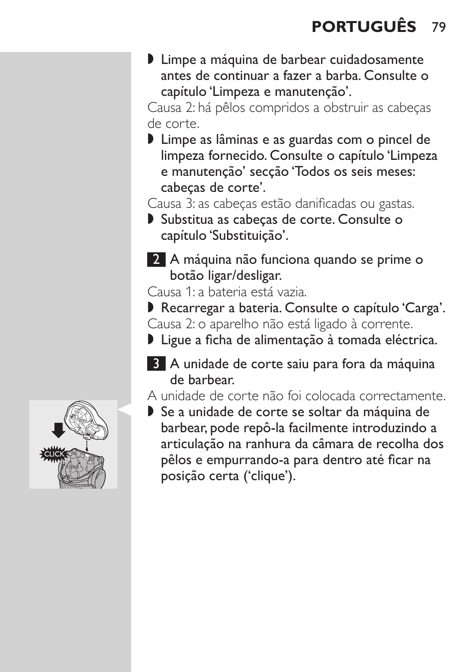 Philips HQ7260-17 User Manual | Page 77 / 88