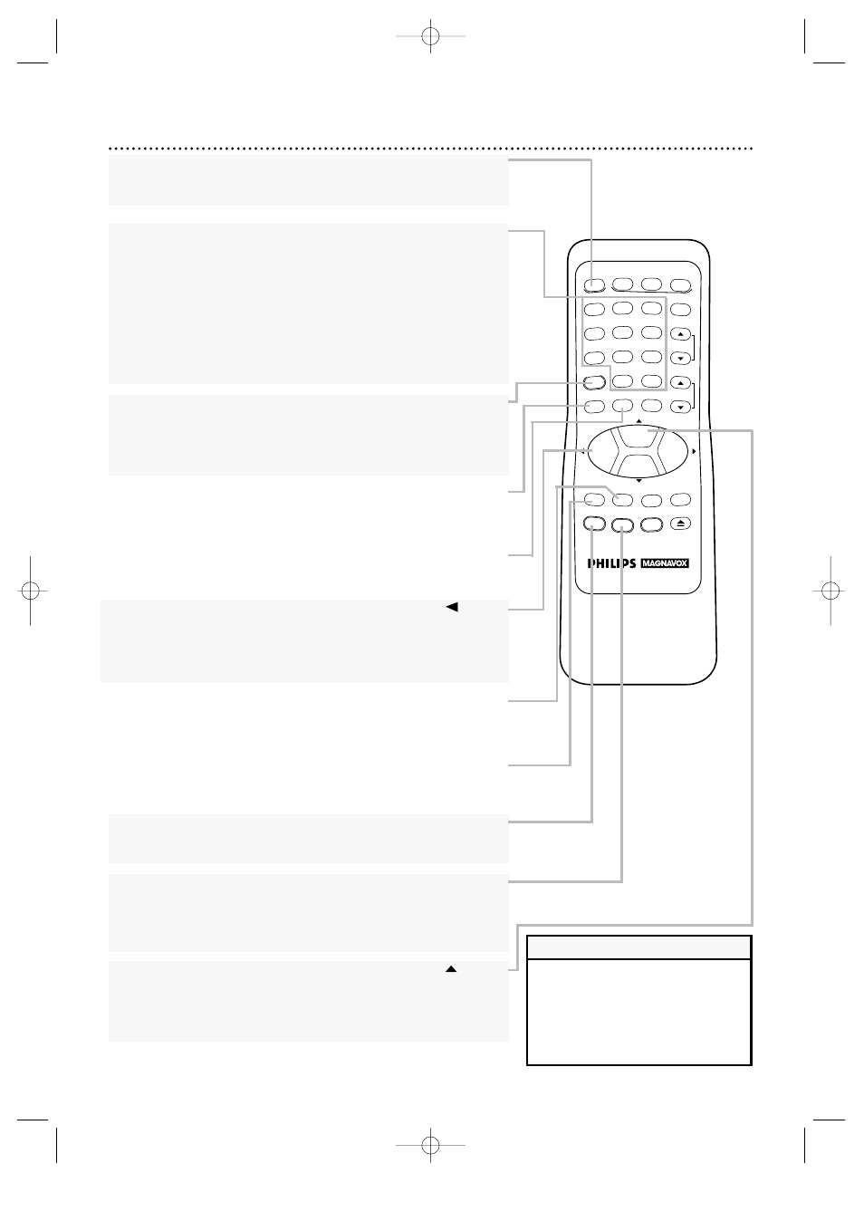 20 remote control buttons, Helpful hint | Philips VRZ262AT99 User Manual | Page 20 / 56