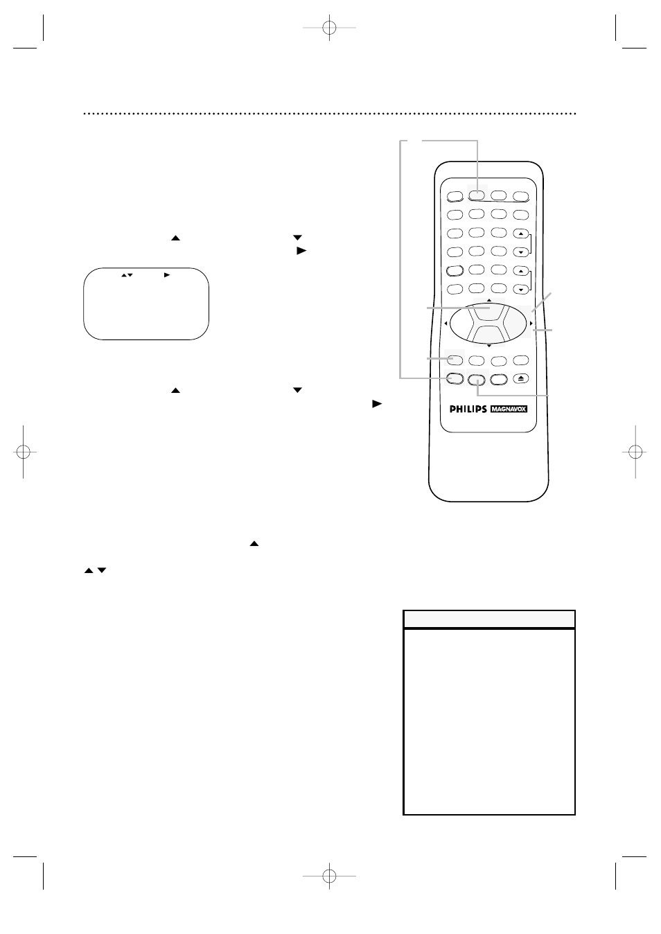 Multi-channel television sound system (cont’d) 45 | Philips VRZ262AT99 User Manual | Page 45 / 56