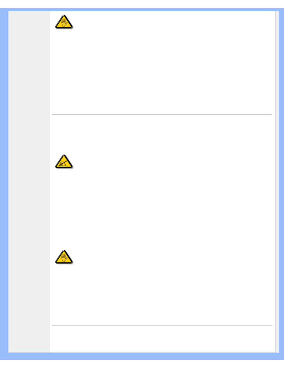 Federale de la communication (fcc declaration), Compliance (czech republic only) | Philips 200P7EB-27 User Manual | Page 19 / 99