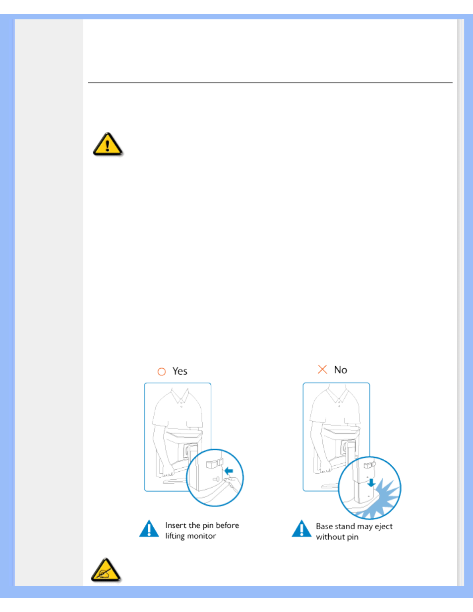 Safety and troubleshooting information | Philips 200P7EB-27 User Manual | Page 2 / 99