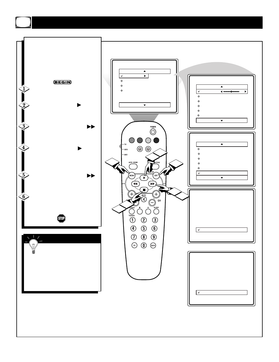 Dnr (n, Ow to, Se the | Oise, Eduction, Ontrol | Philips 27RF50S99 User Manual | Page 6 / 41