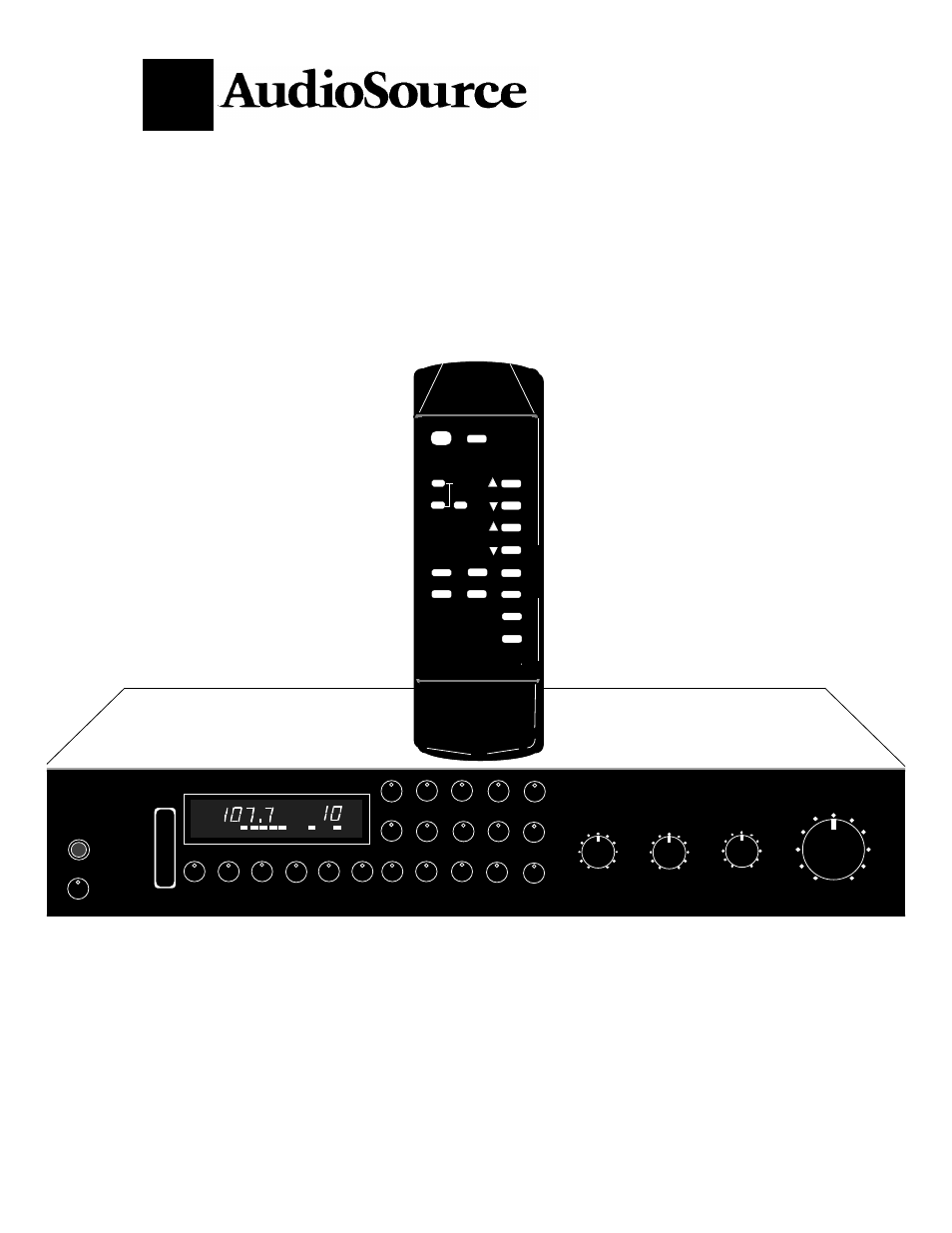 AudioSource PreAmp/Tuner Two User Manual | 9 pages